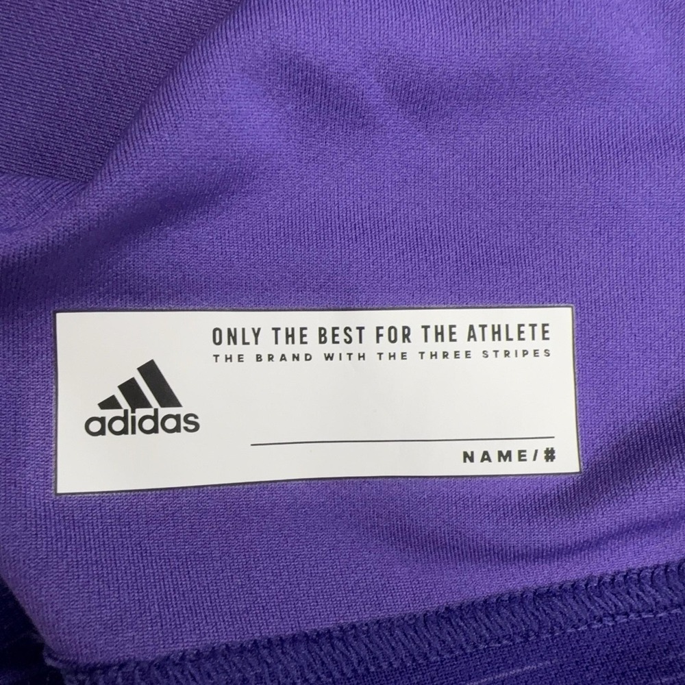 WCU Catamounts Adidas Quarter Zip Shirt Womens XL Purple Collegiate Pullover - Picture 14 of 16